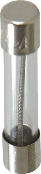 Cooper Bussmann - 250 VAC, 32 VDC, 0.5 Amp, Time Delay Miniature Glass Fuse - 1-1/4" OAL, 1/4" Diam - Caliber Tooling