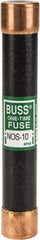 Cooper Bussmann - 600 VAC, 10 Amp, Fast-Acting General Purpose Fuse - Fuse Holder Mount, 127mm OAL, 50 at AC/DC kA Rating, 13/16" Diam - Caliber Tooling