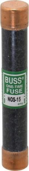 Cooper Bussmann - 600 VAC, 15 Amp, Fast-Acting General Purpose Fuse - Fuse Holder Mount, 127mm OAL, 50 at AC/DC kA Rating, 13/16" Diam - Caliber Tooling