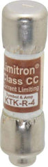 Cooper Bussmann - 600 VAC, 4 Amp, Fast-Acting General Purpose Fuse - Fuse Holder Mount, 1-1/2" OAL, 200 at AC (RMS) kA Rating, 13/32" Diam - Caliber Tooling