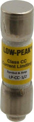 Cooper Bussmann - 300 VDC, 600 VAC, 0.5 Amp, Time Delay General Purpose Fuse - Fuse Holder Mount, 1-1/2" OAL, 20 at DC, 200 at AC (RMS) kA Rating, 13/32" Diam - Caliber Tooling