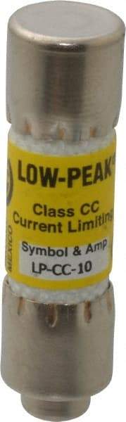 Cooper Bussmann - 150 VDC, 600 VAC, 10 Amp, Time Delay General Purpose Fuse - Fuse Holder Mount, 1-1/2" OAL, 20 at DC, 200 at AC (RMS) kA Rating, 13/32" Diam - Caliber Tooling