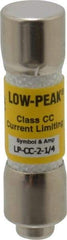 Cooper Bussmann - 300 VDC, 600 VAC, 2.25 Amp, Time Delay General Purpose Fuse - Fuse Holder Mount, 1-1/2" OAL, 20 at DC, 200 at AC (RMS) kA Rating, 13/32" Diam - Caliber Tooling