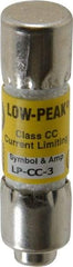 Cooper Bussmann - 150 VDC, 600 VAC, 3 Amp, Time Delay General Purpose Fuse - Fuse Holder Mount, 1-1/2" OAL, 20 at DC, 200 at AC (RMS) kA Rating, 13/32" Diam - Caliber Tooling