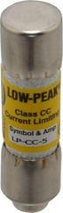 Cooper Bussmann - 150 VDC, 600 VAC, 5 Amp, Time Delay General Purpose Fuse - Fuse Holder Mount, 1-1/2" OAL, 20 at DC, 200 at AC (RMS) kA Rating, 13/32" Diam - Caliber Tooling