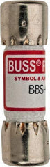 Cooper Bussmann - 600 VAC, 0.4 Amp, Fast-Acting General Purpose Fuse - Fuse Holder Mount, 1-3/8" OAL, 10 at AC kA Rating, 13/32" Diam - Caliber Tooling