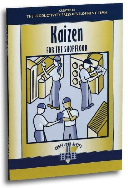 Made in USA - Kaizen for the Shopfloor Publication, 1st Edition - by The Productivity Press Development Team, 2002 - Caliber Tooling