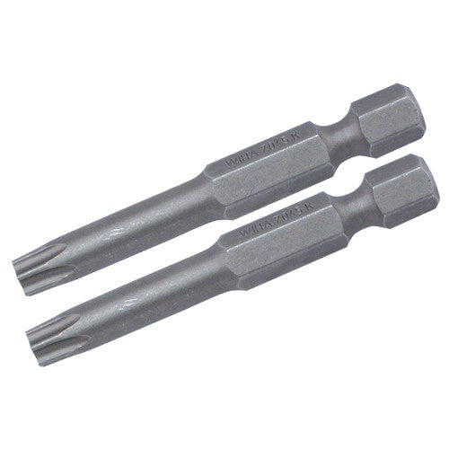 Torx Align Power Bit T8 × 50mm (2 Bit Pack) - Caliber Tooling