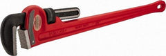 Ridgid - 36" Cast Iron & Steel Straight Pipe Wrench - 5" Pipe Capacity - Caliber Tooling