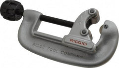 Ridgid - 1" to 3-1/8" Pipe Capacity, Screw Feed Tubing Cutter - Cuts Copper, Aluminum, Brass - Caliber Tooling