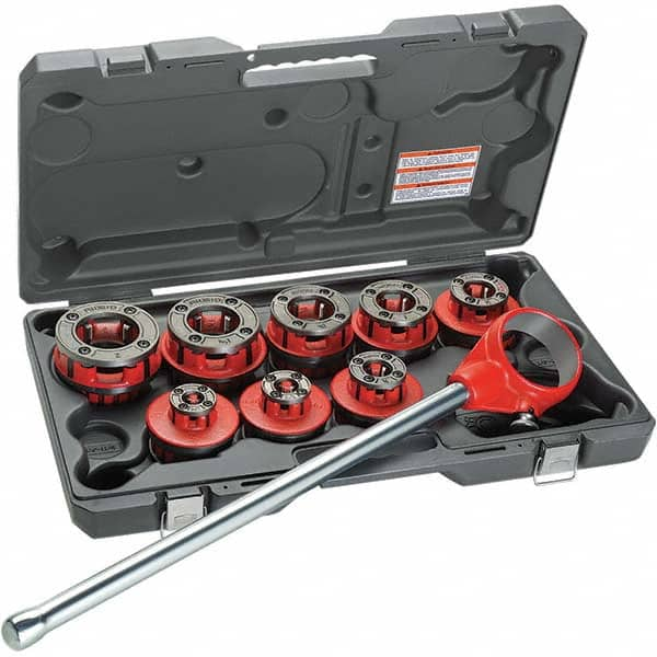 Ridgid - Pipe Threader Dies Material: Steel Thread Size (Inch): 1/2 - 2" - Caliber Tooling