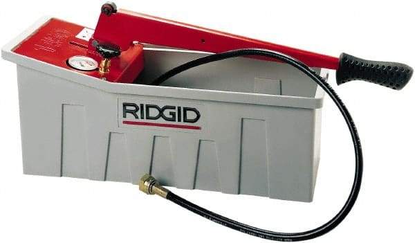 Ridgid - 725 psi, Pressure Test Gauge and Calibrator - Caliber Tooling