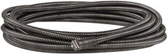 Ridgid - 3/8" x 25' Drain Cleaning Machine Cable - Inner Core Male Cping, 3/4" to 4" Pipe, Use with Models K50, K60SP & K75 A/B - Caliber Tooling