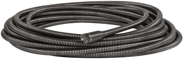 Ridgid - 3/8" x 35' Drain Cleaning Machine Cable - Male Coupling, 1-1/4" to 1-1/2" Pipe, Use with Models K39, K40 & K50 - Caliber Tooling