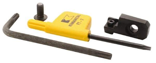 Kennametal - Series Romicron, Right Hand Cut, 103.5mm Min Bore Diam, Boring Cartridge - 11.7mm Back of Bar to Cutting Edge, CP... Insert, 30.7mm OAL, 0° Lead Angle - Caliber Tooling