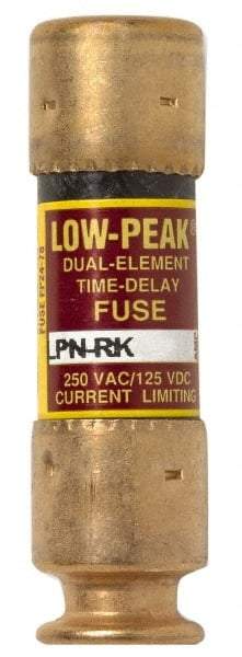 Cooper Bussmann - 125 VDC, 250 VAC, 0.6 Amp, Time Delay General Purpose Fuse - Fuse Holder Mount, 50.8mm OAL, 100 at DC, 300 at AC (RMS) kA Rating, 9/16" Diam - Caliber Tooling