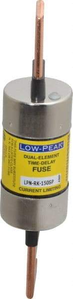 Cooper Bussmann - 250 VAC/VDC, 150 Amp, Time Delay General Purpose Fuse - Bolt-on Mount, 7-1/8" OAL, 100 at DC, 300 at AC (RMS) kA Rating, 1-9/16" Diam - Caliber Tooling