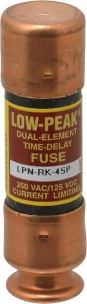 Cooper Bussmann - 125 VDC, 250 VAC, 4 Amp, Time Delay General Purpose Fuse - Fuse Holder Mount, 50.8mm OAL, 100 at DC, 300 at AC (RMS) kA Rating, 9/16" Diam - Caliber Tooling