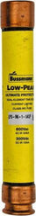 Cooper Bussmann - 300 VDC, 600 VAC, 1.25 Amp, Time Delay General Purpose Fuse - Fuse Holder Mount, 127mm OAL, 100 at DC, 300 at AC (RMS) kA Rating, 13/16" Diam - Caliber Tooling