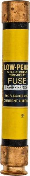 Cooper Bussmann - 300 VDC, 600 VAC, 1.8 Amp, Time Delay General Purpose Fuse - Fuse Holder Mount, 127mm OAL, 100 at DC, 300 at AC (RMS) kA Rating, 13/16" Diam - Caliber Tooling