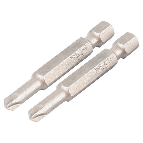 Torq-Set Power Bit #4 × 50mm (2 Bit Pack) - Caliber Tooling