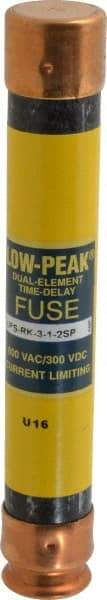 Cooper Bussmann - 300 VDC, 600 VAC, 3.5 Amp, Time Delay General Purpose Fuse - Fuse Holder Mount, 127mm OAL, 100 at DC, 300 at AC (RMS) kA Rating, 13/16" Diam - Caliber Tooling