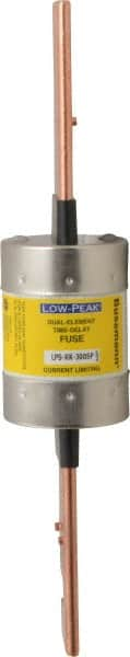 Cooper Bussmann - 300 VDC, 600 VAC, 300 Amp, Time Delay General Purpose Fuse - Bolt-on Mount, 11-5/8" OAL, 100 at DC, 300 at AC (RMS) kA Rating, 2-9/16" Diam - Caliber Tooling