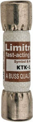 Cooper Bussmann - 600 VAC, 0.13 Amp, Fast-Acting General Purpose Fuse - Fuse Holder Mount, 1-1/2" OAL, 100 at AC kA Rating, 13/32" Diam - Caliber Tooling