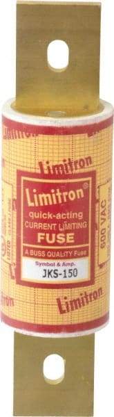 Cooper Bussmann - 600 VAC, 150 Amp, Fast-Acting General Purpose Fuse - Bolt-on Mount, 5-3/4" OAL, 200 (RMS) kA Rating, 1-5/8" Diam - Caliber Tooling