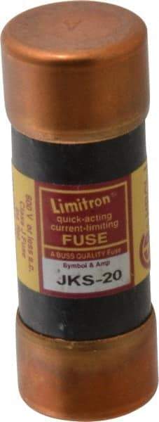 Cooper Bussmann - 600 VAC, 20 Amp, Fast-Acting General Purpose Fuse - Fuse Holder Mount, 2-1/4" OAL, 200 (RMS) kA Rating, 13/16" Diam - Caliber Tooling