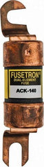 Cooper Bussmann - 140 Amp Time Delay Fast-Acting Forklift & Truck Fuse - 72VAC, 72VDC, 4.72" Long x 1" Wide, Littelfuse CCK140, Bussman ACK-140, Ferraz Shawmut ACK140 - Caliber Tooling