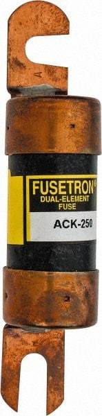 Cooper Bussmann - 250 Amp Time Delay Fast-Acting Forklift & Truck Fuse - 80VAC, 80VDC, 4.71" Long x 1" Wide, Littelfuse CCK250, Bussman ACK-250, Ferraz Shawmut ACK250 - Caliber Tooling