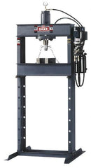 Dake - 25 Ton Hydraulic Shop Press - 10 Inch Stroke, 1 HP, Single Phase - Caliber Tooling