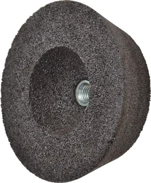 Norton - 6" Diam, 2" Overall Thickness, 16 Grit, Type 11 Tool & Cutter Grinding Wheel - Very Coarse Grade, Silicon Carbide, P Hardness, 6,000 RPM - Caliber Tooling