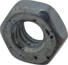 Value Collection - M2.5x0.45 Steel Right Hand Hex Nut - 4mm Across Flats, 1.6mm High, Zinc-Plated Finish - Caliber Tooling