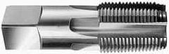 OSG - 1-1/4 - 11-1/2 NPT Thread, 5 Flute Standard Pipe Tap - 4" OAL, 1-3/4" Thread Length, 1-5/16" Shank Diam, Oxide Finish, High Speed Steel - Exact Industrial Supply