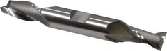 OSG - 7/16", 13/16" LOC, 1/2" Shank Diam, 3-3/4" OAL, 2 Flute, Cobalt Square End Mill - Double End, Uncoated, Spiral Flute, 30° Helix, Centercutting, Right Hand Cut, Right Hand Flute, Series 522 - Caliber Tooling