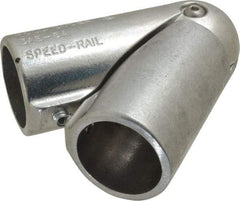 Hollaender - 1-1/2" Pipe, Adjustable Elbow Assembly, Aluminum Alloy Elbow Pipe Rail Fitting - Bright Finish - Caliber Tooling