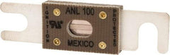 Cooper Bussmann - 100 Amp Non-Time Delay Fast-Acting Forklift & Truck Fuse - 125VAC, 80VDC, 3.18" Long x 0.75" Wide, Littelfuse CNL100, Bussman ANL-100, Ferraz Shawmut CNL100 - Caliber Tooling