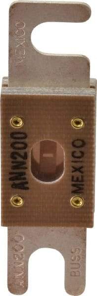 Cooper Bussmann - 200 Amp Non-Time Delay Fast-Acting Forklift & Truck Fuse - 125VAC, 80VDC, 3.18" Long x 0.75" Wide, Littelfuse CNN200, Bussman ANN-200, Ferraz Shawmut CNN200 - Caliber Tooling