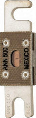 Cooper Bussmann - 500 Amp Non-Time Delay Fast-Acting Forklift & Truck Fuse - 125VAC, 80VDC, 3.18" Long x 0.75" Wide, Littelfuse CNN500, Bussman ANN-500, Ferraz Shawmut CNN500 - Caliber Tooling