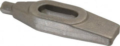 Gibraltar - 11/16" Stud, 1-15/16" Travel, Finger Clamp - 6" Long x 7/8" High x 1-3/4" Wide, Grade ASTM A521 & Class CA Forged Steel, 5/8" Diam - Caliber Tooling