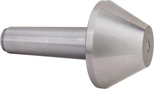 Riten - MT6 Taper Shank, 6-1/2" Head Diam Live Center - 4-5/16" Head Length, 3" Point Diam, 4-15/16" Point Len, 4,800 Lb Max Workpc, Bull Nose Point - Caliber Tooling