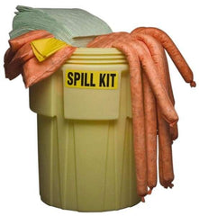 PRO-SAFE - Hazardous Materials Spill Kit - 95 Gal Polyethylene Overpack Container - Caliber Tooling