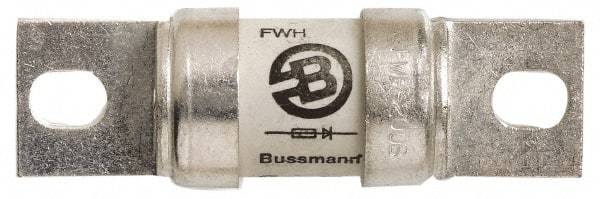 Cooper Bussmann - 500 VAC/VDC, 225 Amp, Fast-Acting Semiconductor/High Speed Fuse - Bolt-on Mount, 4-11/32" OAL, 200 (RMS Symmetrical), 50 at DC kA Rating, 1-1/2" Diam - Caliber Tooling