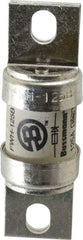 Cooper Bussmann - 500 VAC/VDC, 125 Amp, Fast-Acting Semiconductor/High Speed Fuse - Bolt-on Mount, 3-5/8" OAL, 200 (RMS Symmetrical), 50 at DC kA Rating, 1-5/32" Diam - Caliber Tooling