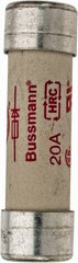 Cooper Bussmann - 500 VAC, 20 Amp, Fast-Acting Semiconductor/High Speed Fuse - 50.8mm OAL, 200 (RMS), 50 at DC kA Rating, 9/16" Diam - Caliber Tooling