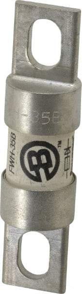 Cooper Bussmann - 500 VAC/VDC, 35 Amp, Fast-Acting Semiconductor/High Speed Fuse - Bolt-on Mount, 3-3/16" OAL, 200 (RMS Symmetrical), 50 at DC kA Rating, 13/16" Diam - Caliber Tooling