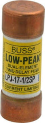 Cooper Bussmann - 300 VDC, 600 VAC, 17.5 Amp, Time Delay General Purpose Fuse - Fuse Holder Mount, 2-1/4" OAL, 100 at DC, 300 at AC (RMS) kA Rating, 13/16" Diam - Caliber Tooling