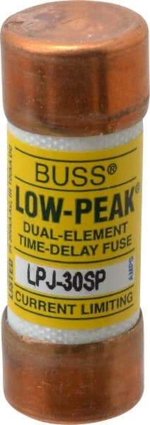 Cooper Bussmann - 300 VDC, 600 VAC, 30 Amp, Time Delay General Purpose Fuse - Fuse Holder Mount, 2-1/4" OAL, 100 at DC, 300 at AC (RMS) kA Rating, 13/16" Diam - Caliber Tooling